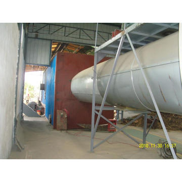 Secador de tambor rotativo de biomassa de baixa energia - venda quente